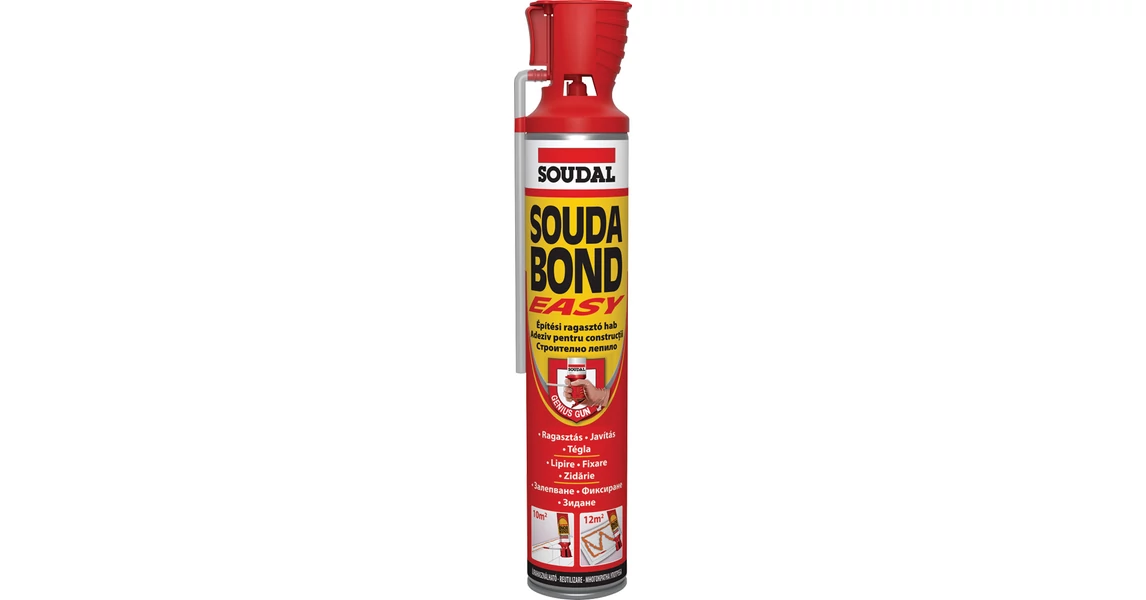 Építőipari ragasztók - Soudal Soudabond Easy Genius Gun 750 ml - 3.890 Ft