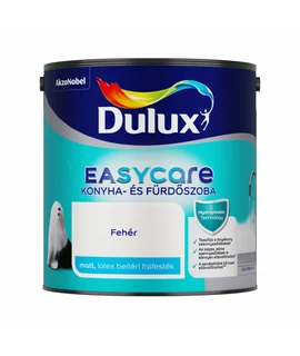 Dulux EASYCARE Konyha- és Fürdőszobafesték Fehér 2,5 l
