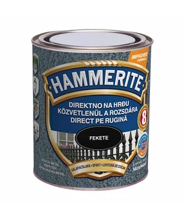 Hammerite kalapácslakk - 0,75 l fekete | közvetlenül a rozsdára