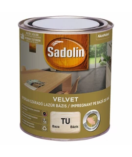 Sadolin Velvet Base gyorsan száradó lazúr TU 0,75 l Sadolin Velvet Base gyorsan száradó lazúr TU 0,75 l