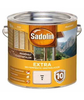 Sadolin Extra vastaglazúr - Válassz színt és kiszerelést!