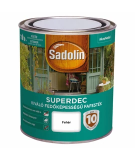 Sadolin SUPERDEC fafesték - Válassz színt és kiszerelést! Sadolin SUPERDEC fafesték - Válassz színt és kiszerelést!