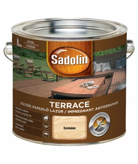 Sadolin TERRACE fapadló lazúr 2,5 l kültéri színtelen