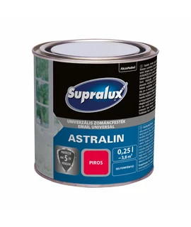 Supralux Astralin Univerzális zománcfesték sf piros 0,25 l