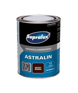 Supralux Astralin Univerzális zománcfesték sf sötétbarna 1 l