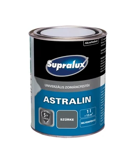 Supralux Astralin Univerzális zománcfesték sf szürke 1 l Supralux Astralin Univerzális zománcfesték sf szürke 1 l