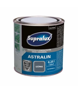 Supralux Astralin Univerzális zománcfesték sf szürke 0,25 l