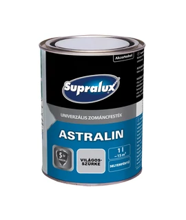 Supralux Astralin Univerzális zománcfesték sf világosszürke 1 l