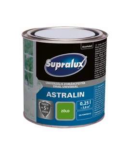 Supralux Astralin Univerzális zománcfesték sf zöld 0,25 l