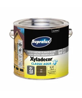 Supralux Xyladecor Classic Aqua vékonylazúr - Válassz színt és kiszerelést!