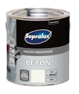 Supralux Beton Padló- és lábazatfesték 3 l Fehér