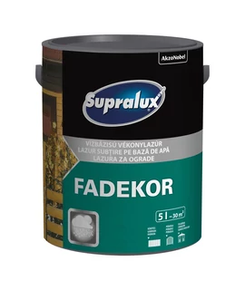 Supralux Fadekor Vizesbázisú Vékonylazúr - Válassz színt és kiszerelést!