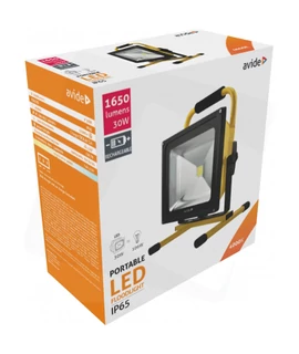 Avide LED Reflektor Slim SMD állványos 1,5m NW 4000K - 30 W