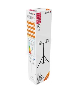 Avide LED Reflektor Slim SMD 2x20W NW 4000K 2 fej Tripoddal