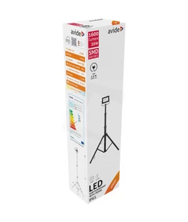 Avide LED Reflektor Slim SMD 20W NW 4000K 1 fej Tripoddal