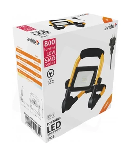 Avide LED Reflektor Slim SMD állványos 1,5m NW 4000K - 10 W