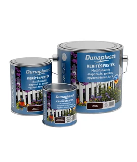 Dunaplaszt kerítésfesték multifunkciós - válassz színt és kiszerelést Dunaplaszt kerítésfesték multifunkciós - válassz színt és kiszerelést