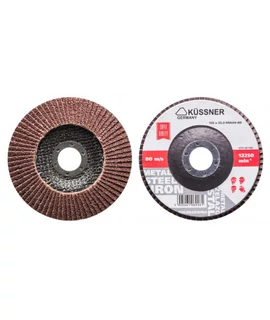 Lamellás csiszolókorong P60 alumínium oxid 125mm KÜSSNER EUROLL Lamellás csiszolókorong P60 alumínium oxid 125mm KÜSSNER EUROLL