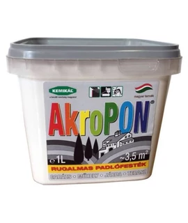 AkroPON rugalmas padlófesték 4 l sötétszürke