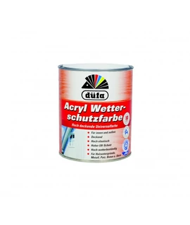 DÜFA Időjárásálló festék 0,75 l barna (Acryl Wetterschutzfarbe) DÜFA Időjárásálló festék 0,75 l barna (Acryl Wetterschutzfarbe)