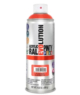 PINTY PLUS Evolution fluoreszkáló festék 400 ml F107 piros