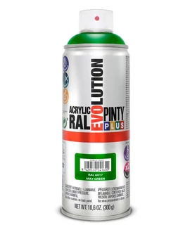 PINTY PLUS Evolution akril festék 400 ml RAL 6017 május zöld