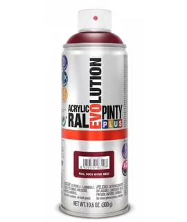 PINTY PLUS Evolution akril festék 400 ml RAL 3005 borvörös