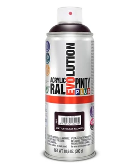 PINTY PLUS Evolution akril festék 400 ml RAL 9005 fekete matt PINTY PLUS Evolution akril festék 400 ml RAL 9005 fekete matt