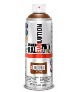 PINTY PLUS Evolution akril festék 400 ml RAL 8011 dióbarna