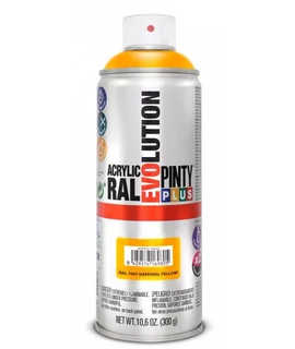 PINTY PLUS Evolution akril festék 400 ml RAL 1007 nárcisz sárga