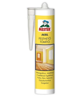 MESTER Akril fehér tömítő 310 ml
