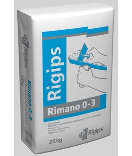 Rigips RIMANO 0-3 mm 25 kg glettelőgipsz beltéri