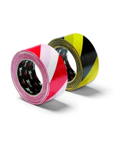 Schuller X-Way Warning tape (50 mm x 33 m) ragasztószalag, szövetbetétes - válassz színt