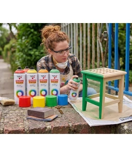 Schuller PRISMA COLOR RAL M Matt Akrillakk 400 ml aer RAL 9005M fekete