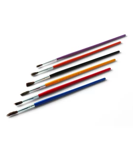 Schuller ATELIER SCHOOL SET iskola ecsetkészlet, 6 részes, 1-6, Schuller ATELIER SCHOOL SET iskola ecsetkészlet, 6 részes, 1-6,