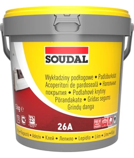 Soudal 26A padlóburkolat ragasztó 5 kg - diszperziós