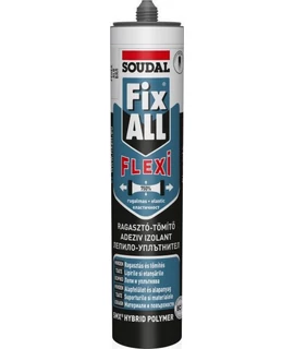 Soudal Fix ALL flexi fehér 290 ml - tömítő ragasztó