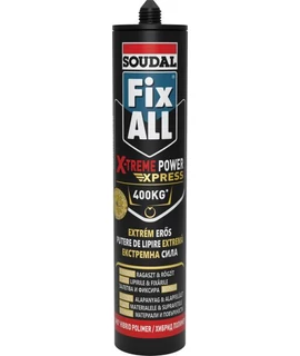 Soudal FIX All X-TREME Power Express 280 ml fehér - mindent ragasztó