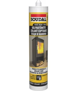 Soudal kályhatömítő 300 ml - 1500 C hőálló