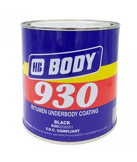 HB BODY 930 alvázvédő 1 kg fekete