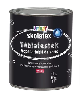 Trinát AQUA Skolatex táblafesték 1 l fekete