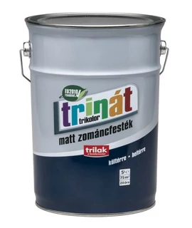 Trinát Matt zománcfesték 100 fehér 5 l