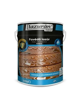Lazurán Aqua Favédő Lazúr 3in1 Mogyoró 9 l