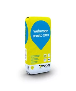 Weber webersan presto 200 falszárító javítóvakolat 30 kg