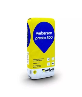 Weber webersan presto 300 falszárító simítóvakolat (0,6 mm) 30 kg
