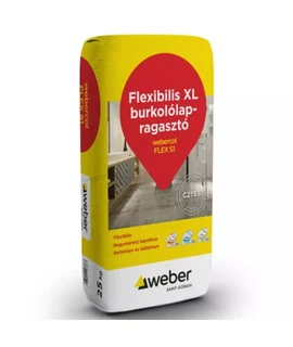 Weber webercol FLEX S1 25 kg extra felxibilis burkolólapragasztó (C2TES1)