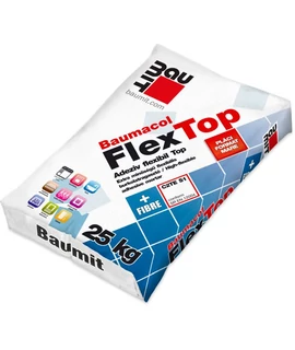 BAUMIT Baumacol FlexTop+Fibre 25 kg szálerősített burkolatragasztó