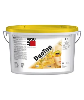 BAUMIT Duotop vékonyvakolat 25 kg Dörzsölt 2 mm fehér 0019