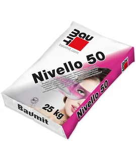 BAUMIT Nivello 50 25 kg önterülő aljazatkiegyenlítő (2-50 mm)