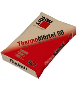 BAUMIT ThermoMörtel 50 40 l hőszigetelő falazóhabarcs
